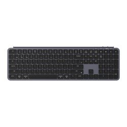 Безжична клавиатура Keychron B6 Pro Ultra-Slim - Space Gray