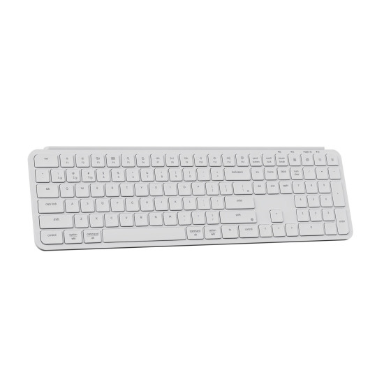 Безжична клавиатура Keychron B6 Pro Ultra-Slim - Ivory White