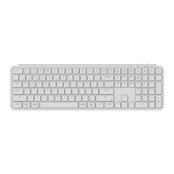 Безжична клавиатура Keychron B6 Pro Ultra-Slim - Ivory White