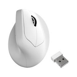 Keychron M5 Wireless Ergonomic Mouse 8K - White Keychron M5 Wireless Ergonomic Mouse 8K - White