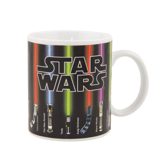 Чаша Paladone: Star Wars - Lightsaber Heat Change Mug DV (300ml), PP3699SWV3 Чаша Paladone: Star Wars - Lightsaber Heat Change Mug DV (300ml), PP3699SWV3
