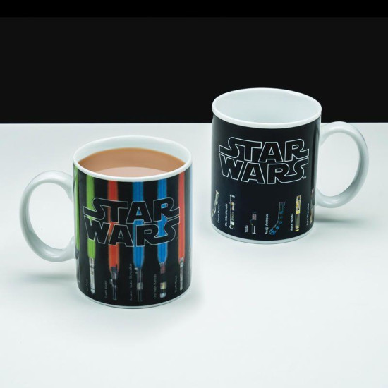 Чаша Paladone: Star Wars - Lightsaber Heat Change Mug DV (300ml), PP3699SWV3 Чаша Paladone: Star Wars - Lightsaber Heat Change Mug DV (300ml), PP3699SWV3