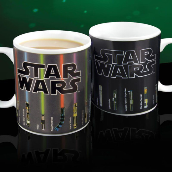 Чаша Paladone: Star Wars - Lightsaber Heat Change Mug DV (300ml), PP3699SWV3 Чаша Paladone: Star Wars - Lightsaber Heat Change Mug DV (300ml), PP3699SWV3