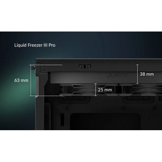 Arctic водно охлаждане Liquid Freezer III Pro 360 A-RGB White Arctic водно охлаждане Liquid Freezer III Pro 360 A-RGB White