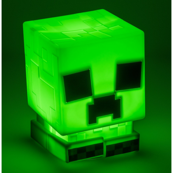 Paladone: Minecraft - Creeper SquishyGlo Silicone Light Rechargeable, PP14710MCF Paladone: Minecraft - Creeper SquishyGlo Silicone Light Rechargeable, PP14710MCF
