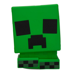 Paladone: Minecraft - Creeper SquishyGlo Silicone Light Rechargeable, PP14710MCF Paladone: Minecraft - Creeper SquishyGlo Silicone Light Rechargeable, PP14710MCF