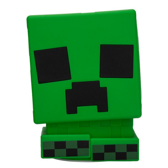 Paladone: Minecraft - Creeper SquishyGlo Silicone Light Rechargeable, PP14710MCF Paladone: Minecraft - Creeper SquishyGlo Silicone Light Rechargeable, PP14710MCF