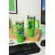 Paladone: Minecraft - Green 900ml Multiway Travel Cup Stra, PP14600MCF Paladone: Minecraft - Green 900ml Multiway Travel Cup Stra, PP14600MCF