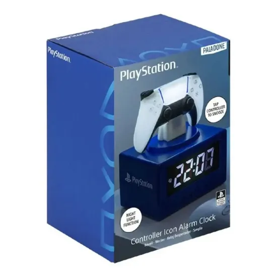 Paladone: Playstation Controller Icon Alarm Clock, PP13475PS Paladone: Playstation Controller Icon Alarm Clock, PP13475PS