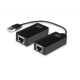 Active USB extender ACT AC6063, USB 2.0, UTP up to 50 meters, 480 Mbps, Transmitter module, Receiver and power adapter