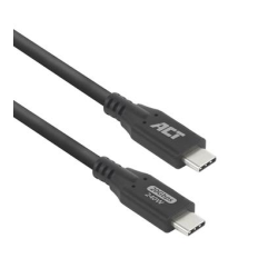 ACT Кабел USB-C - USB-C, 1 м / USB4, 20Gbps, 240W