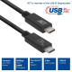 ACT Cable USB-C - USB-C, 0.8 м / USB4, 40Gbps, 240W, сертифициран USB-IF ACT Cable USB-C - USB-C, 0.8 м / USB4, 40Gbps, 240W, сертифициран USB-IF
