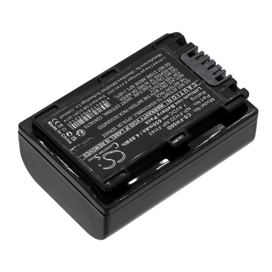 Camera Battery for SONY NP-FH50D LiION  7,4V 650mAh  Cameron Sino Camera Battery for SONY NP-FH50D LiION  7,4V 650mAh  Cameron Sino