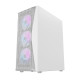 Darkflash кутия Case ATX - DK352 White - 4 fans included