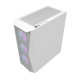 Darkflash кутия Case ATX - DK352 White - 4 fans included
