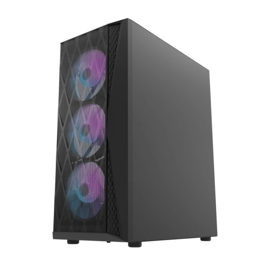Darkflash кутия Case ATX - DK352 Black - 4 fans included