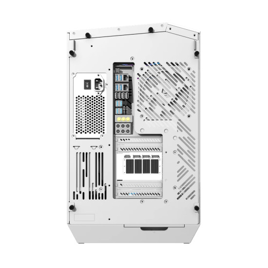 Darkflash кутия Case ATX - DY470 Ice White - 4 x 120 mm Infinity Mirror Fans Darkflash кутия Case ATX - DY470 Ice White - 4 x 120 mm Infinity Mirror Fans