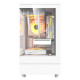 Darkflash кутия Case mATX - DB330M White - Reversed fans included