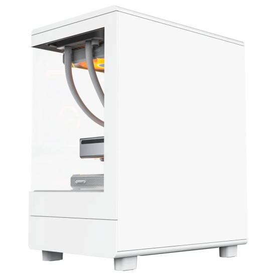 Darkflash кутия Case mATX - DB330M White - Reversed fans included