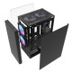 Darkflash кутия Case ATX - A290 Black - 3 x 120 mm RGB fans included