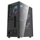 Darkflash кутия Case ATX - A290 Black - 3 x 120 mm RGB fans included