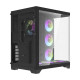 Aigo кутия Case ATX - FT418 PRO Black - 7 x 120 mm A-RGB fans included Aigo кутия Case ATX - FT418 PRO Black - 7 x 120 mm A-RGB fans included