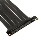 Kolink PCIe 5.0 Riser Cable, 90 degrees, x16 - black, 300mm Kolink PCIe 5.0 Riser Cable, 90 degrees, x16 - black, 300mm
