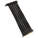 Kolink PCIe 5.0 Riser Cable, 90 degrees, x16 - black, 300mm Kolink PCIe 5.0 Riser Cable, 90 degrees, x16 - black, 300mm