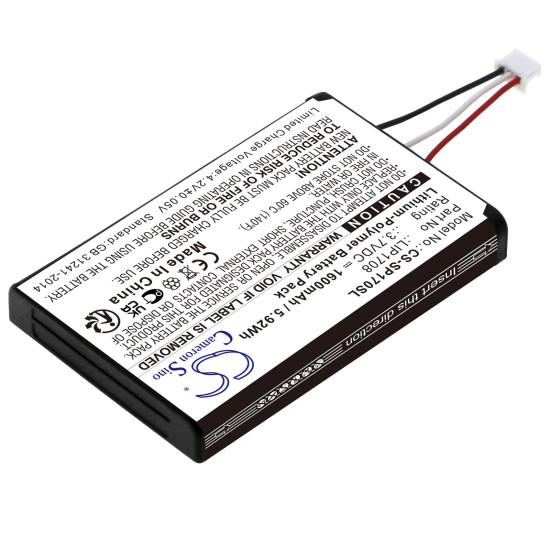 Camera Battery for SONY playstation Sony PS5 DualSense, CFI-1015A, CFI-ZCT1W LIP1708  LiPo 3,7V 1600mAh Cameron Sino