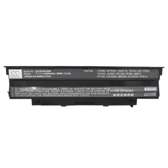 Батерия  за лаптоп Dell Inspiron 15 N5010 15R N5010 N5010 N5110 14R N5110 3550 Vostro 3550 J1KND 11.1V 4400mAh CAMERON SINO Батерия  за лаптоп Dell Inspiron 15 N5010 15R N5010 N5010 N5110 14R N5110 3550 Vostro 3550 J1KND 11.1V 4400mAh CAMERON SINO
