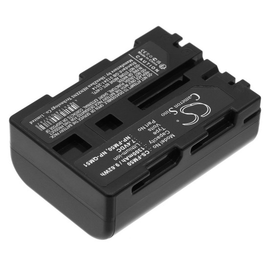 Camera Battery for SONY NP FM50 LiIon 7.2V 1300mAh Cameron Sino Camera Battery for SONY NP FM50 LiIon 7.2V 1300mAh Cameron Sino