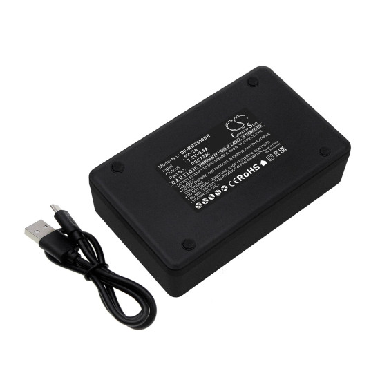 Charger for batteries for CRANE remotes  Palfinger 590 , 960 ; Scanreco  592, 960 RSC7220  NIMH 7,2V Dual Micro USB Cameron Sino Charger for batteries for CRANE remotes  Palfinger 590 , 960 ; Scanreco  592, 960 RSC7220  NIMH 7,2V Dual Micro USB Cameron Sino