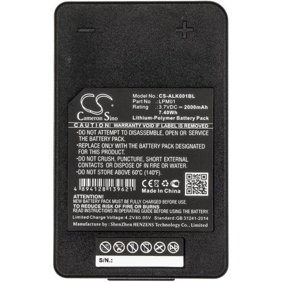 Camera Battery for Crane Remote Control   Autec  LK NEO  R0BATT00E13A0  LPM01  LiIon 7,4V 1400mAh Cameron Sino Camera Battery for Crane Remote Control   Autec  LK NEO  R0BATT00E13A0  LPM01  LiIon 7,4V 1400mAh Cameron Sino