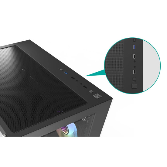 Darkflash кутия Case ATX - C285P Black