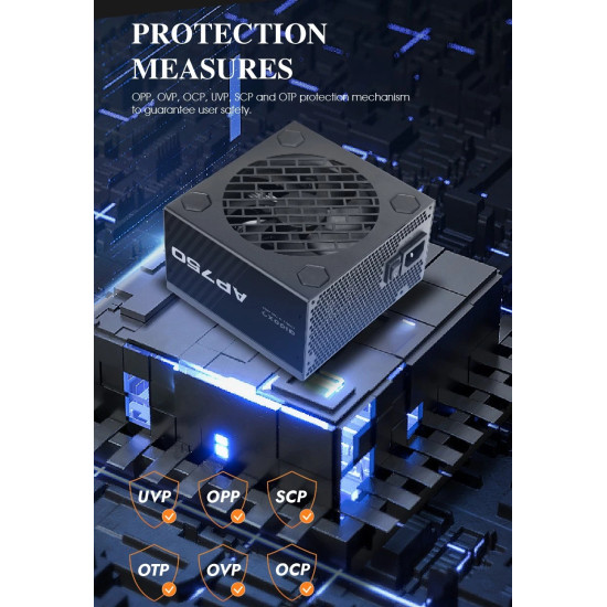 Aigo захранващ блок PSU 750W - AP750 - 80 Plus White
