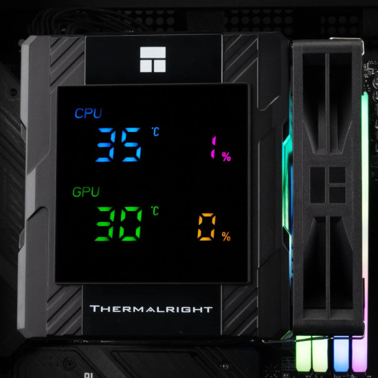 Thermalright охладител CPU Cooler Peerless Assassin 120 Digital A-RGB Black - Dual-Tower - LGA1851/AM5