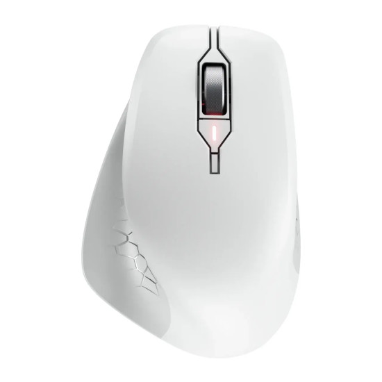 CHERRY Stream ергономична безшумна мишка Comfort, 6 бут, 4000dpi, бяла