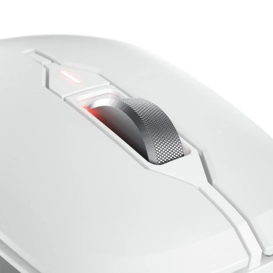 CHERRY Stream ергономична безшумна мишка Comfort, 6 бут, 4000dpi, бяла