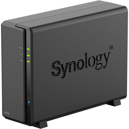 Сторидж NAS Synology DS124, 1-диск, Small&Home office