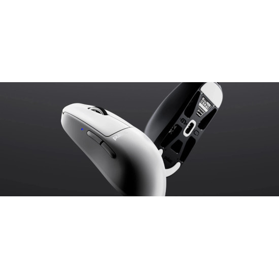Pulsar професионална геймърска мишка Wireless Gaming Mouse X2 v3 Size1 White - 1K (8K compatible) Pulsar професионална геймърска мишка Wireless Gaming Mouse X2 v3 Size1 White - 1K (8K compatible)