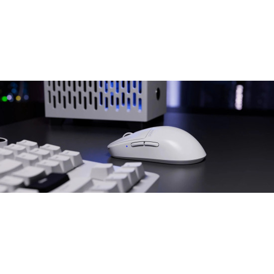 Pulsar професионална геймърска мишка Wireless Gaming Mouse X2 v3 Size1 White - 1K (8K compatible) Pulsar професионална геймърска мишка Wireless Gaming Mouse X2 v3 Size1 White - 1K (8K compatible)