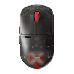 Pulsar професионална геймърска мишка Wireless Gaming Mouse X2H Medium Clear Black [LTD 2000] - 1K