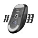 Pulsar професионална геймърска мишка Wireless Gaming Mouse X2A v3 eS Size1 Black 8K, OLED Display, Tournament Edition