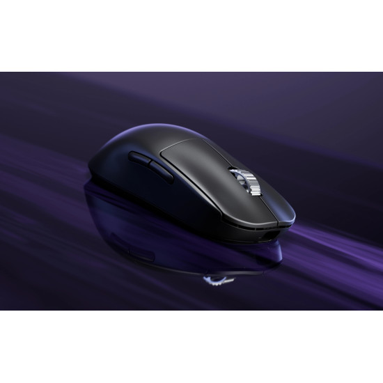 Pulsar професионална геймърска мишка Wireless Gaming Mouse X2A v3 eS Size1 Black 8K, OLED Display, Tournament Edition
