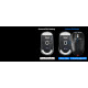 Pulsar професионална геймърска мишка Wireless Gaming Mouse X2A v3 eS Size1 Black 8K, OLED Display, Tournament Edition