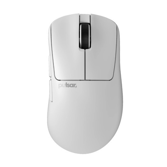 Pulsar професионална геймърска мишка Wireless Gaming Mouse Xlite v4 Size3 White - 1K (8K compatible)