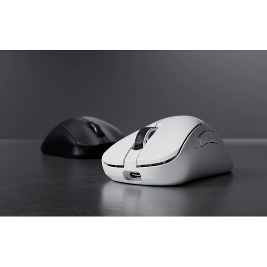 Pulsar професионална геймърска мишка Wireless Gaming Mouse Xlite v4 Size3 White - 1K (8K compatible)