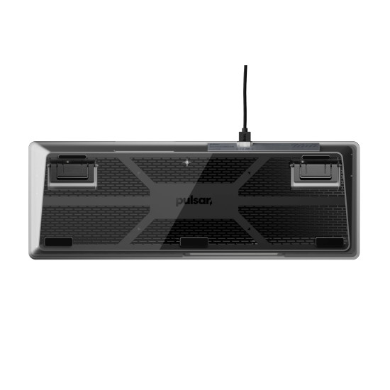 Pulsar професионална геймърска механична клавиатура Professional Gaming Mechanical Keyboard PCMK 2 HE TKL ANSI Black - 8K, Gateron Magnetic Switches [Linear]
