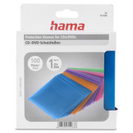 Hama CD/DVD Protective Sleeves 100, coloured Hama CD/DVD Protective Sleeves 100, coloured