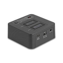 Delock USB 20 Gbps M.2 Docking Station for 2 x M.2 NVMe PCIe SSD with Clone and Erase Function Delock USB 20 Gbps M.2 Docking Station for 2 x M.2 NVMe PCIe SSD with Clone and Erase Function